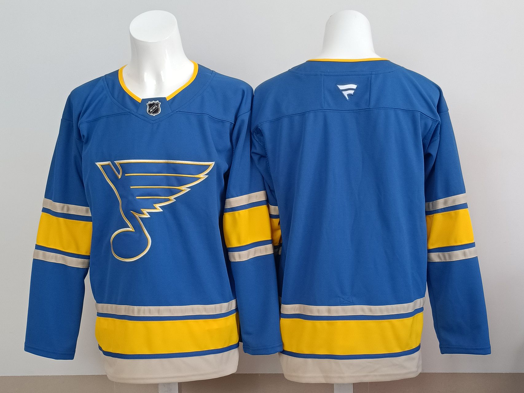 Men 2025 St.Louis Blues Blank Blue NHL Jersey style 01